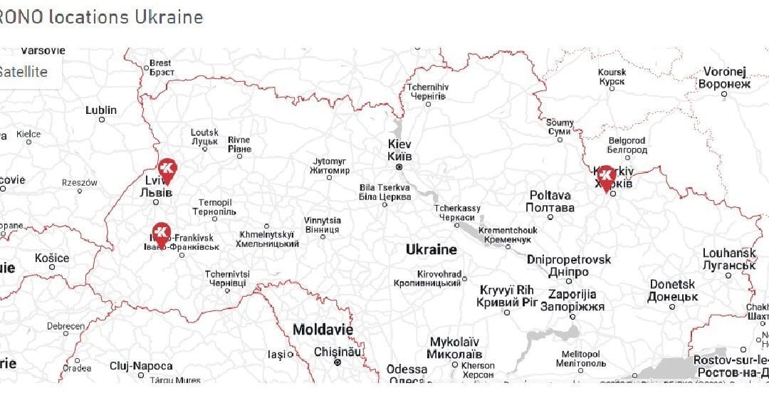 Ukraine : Initiative de Swiss Krono en soutient à leurs collègues