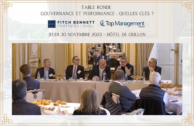 [REPLAY] Matinale Top Management France x Fitch Bennett Partners – Gouvernance et Performance : quelles clés ?