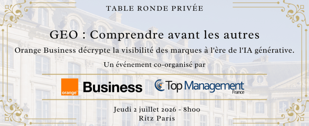 Matinale GEO Orange Business × Top Management France